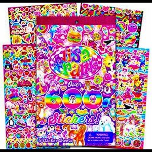 🐯 LISA FRANK STICKER BOOK 🐯